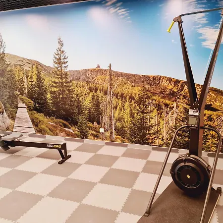 A2 Domitu Z Basenem, Sauną, Jacuzzi - 5d Apartament