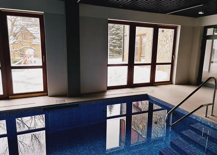 A2 Domitu Z Basenem, Sauna, Jacuzzi - 5d Apartamento *