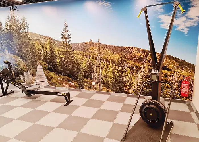 A2 Domitu Z Basenem, Sauną, Jacuzzi - 5d Apartment